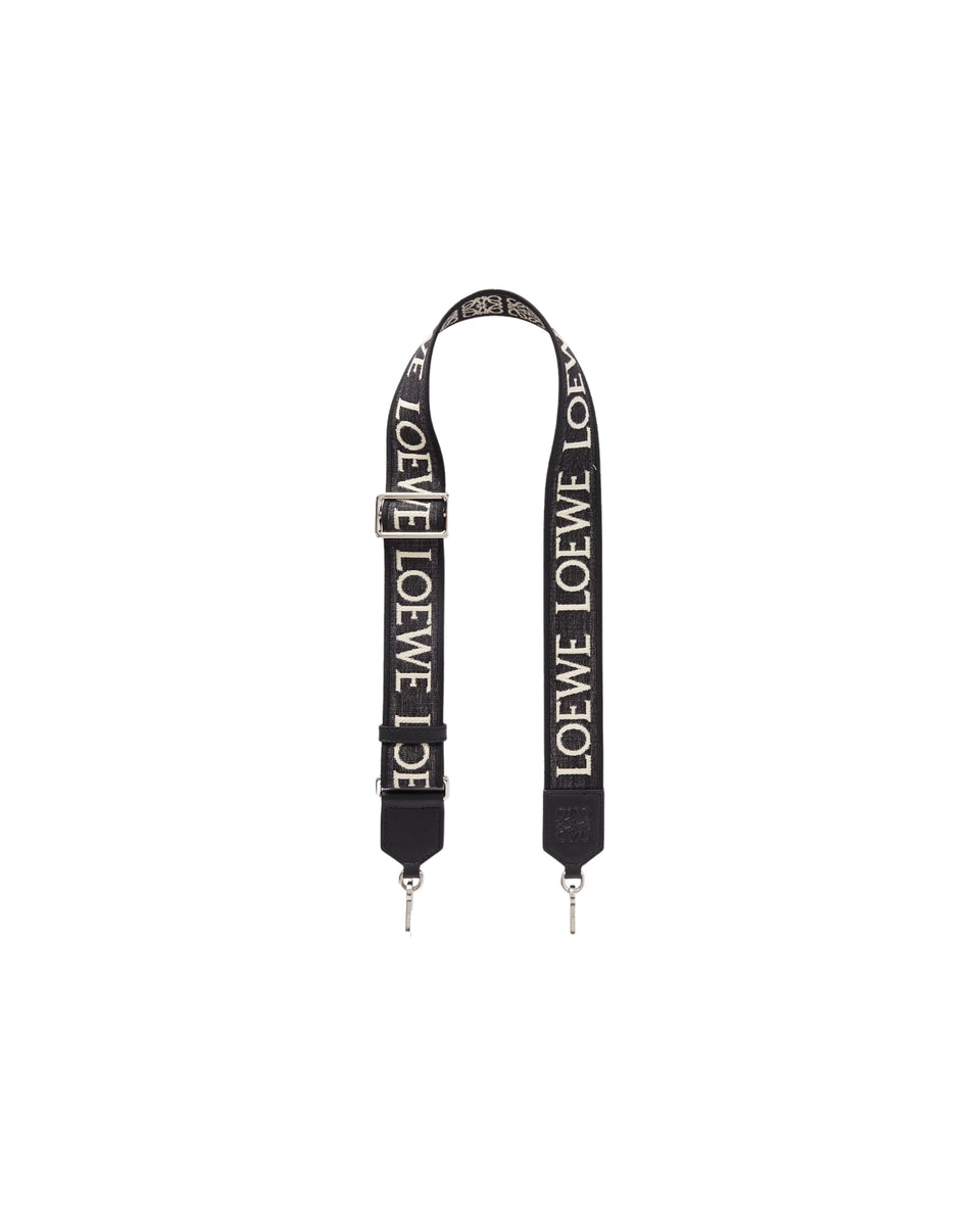 LOEWE ANAGRAM STRAP BLACK – mania-k webshop