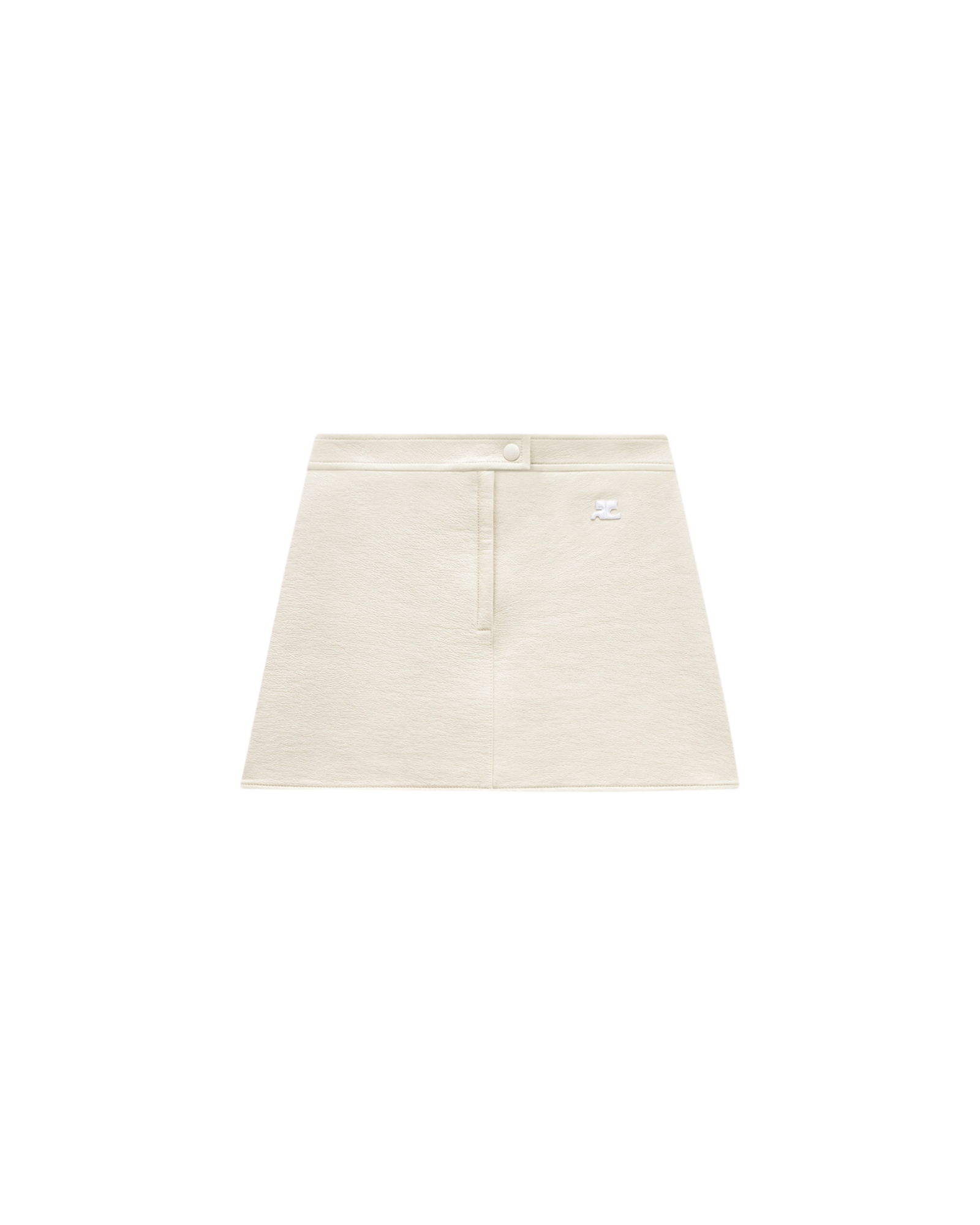 COURRÈGES REEDITION VINYL SKIRT OFF WHITE – mania-k webshop