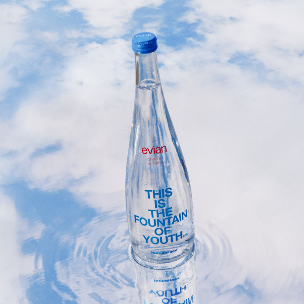 Evian x Pharell Wiliams mineraalwater 750 ml – mania-k webshop